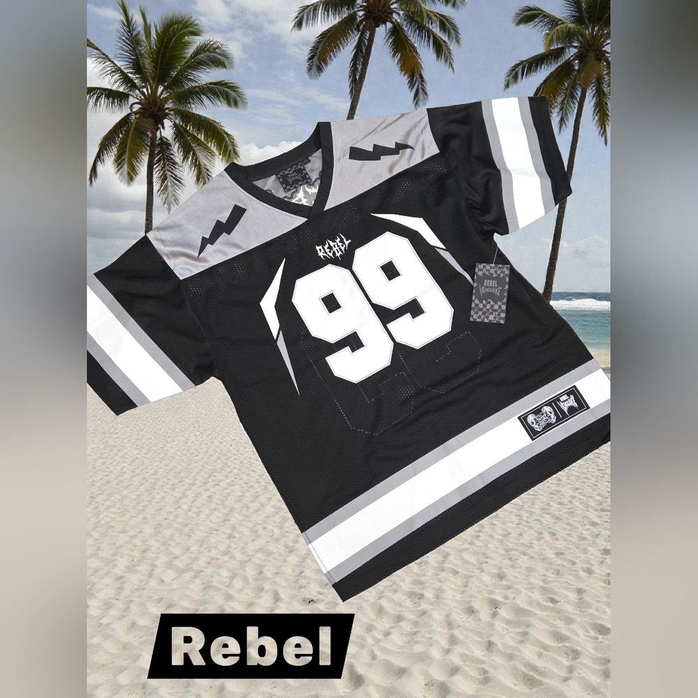 New #99 Rebel Veangance Jersey shirt top Adults XL